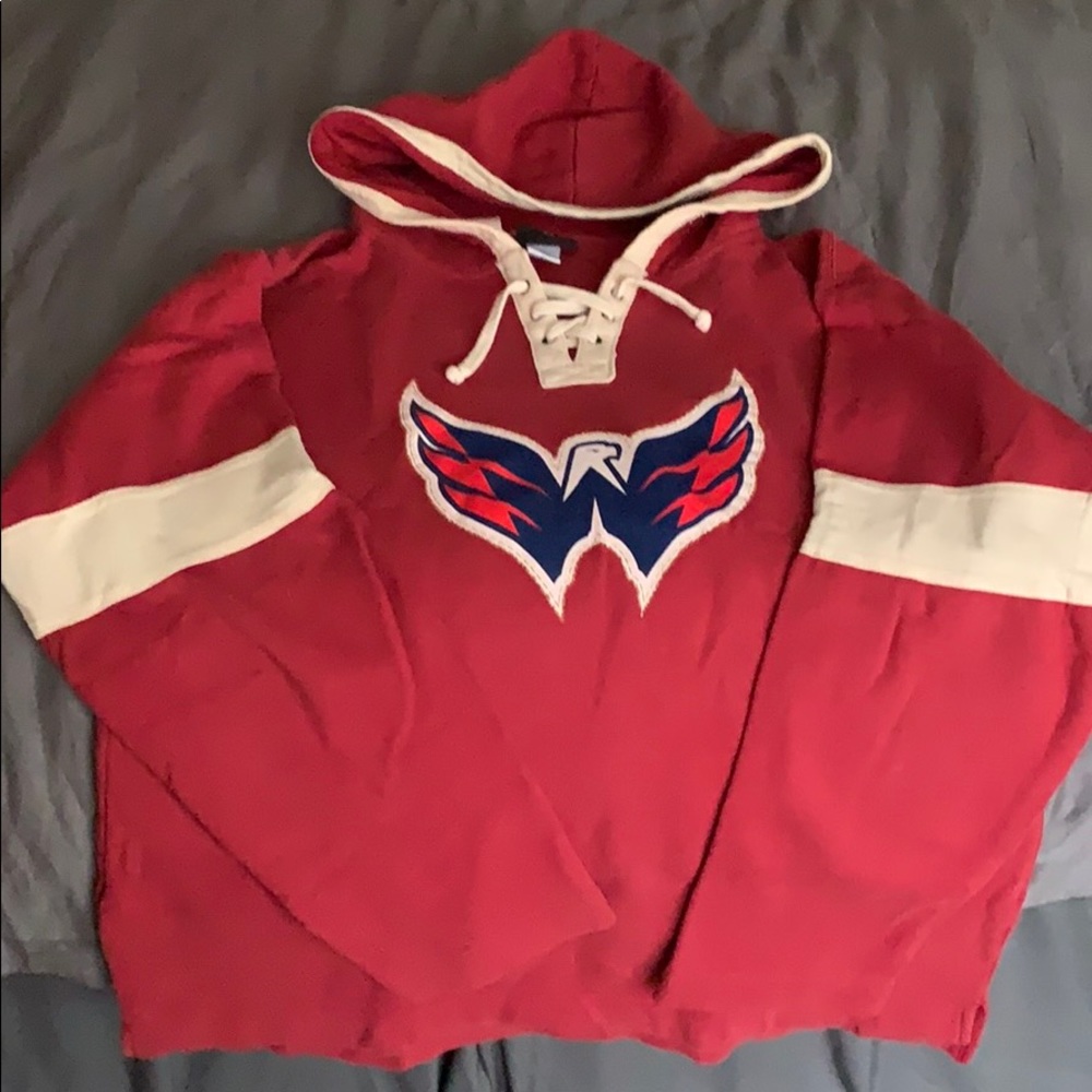 Washington Capitals Sweatshirt Jersey